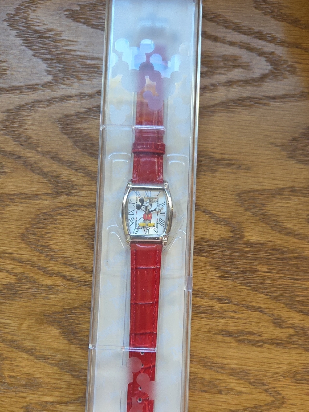 Mickey Mouse Red Strap Watch